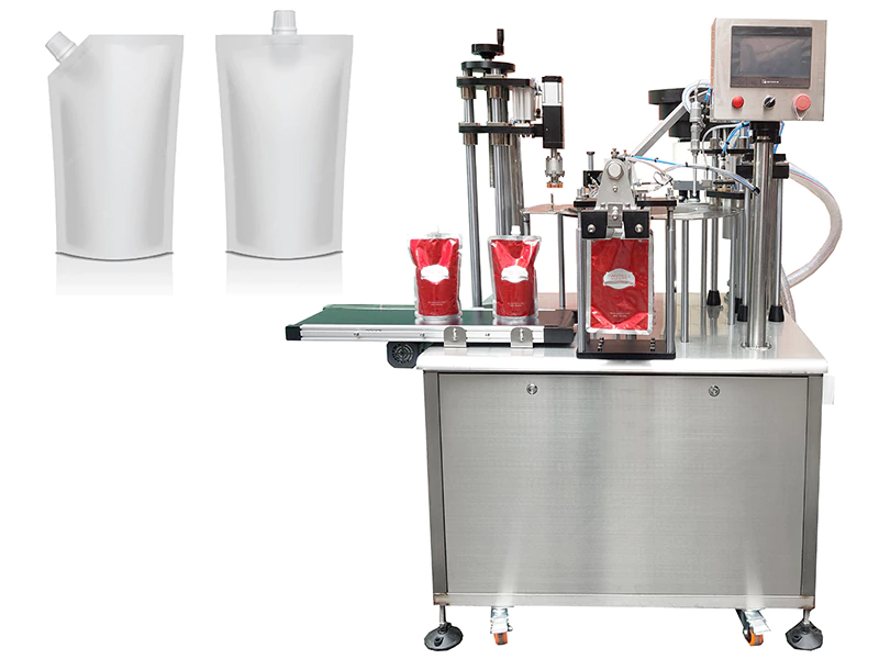 stand up pouch packaging machine - commercial food packaging